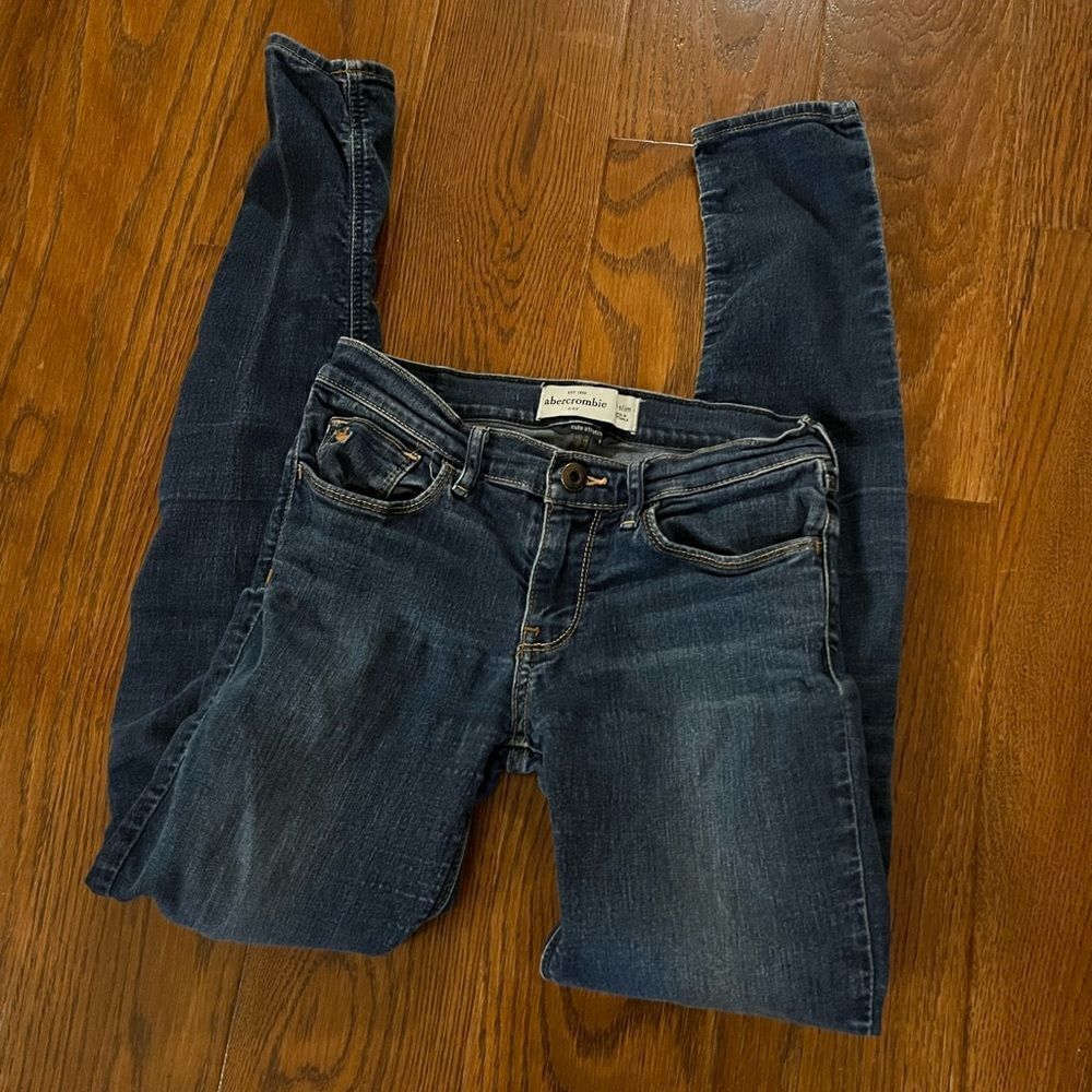 Abercrombie kids size 16 slim skinny jeans